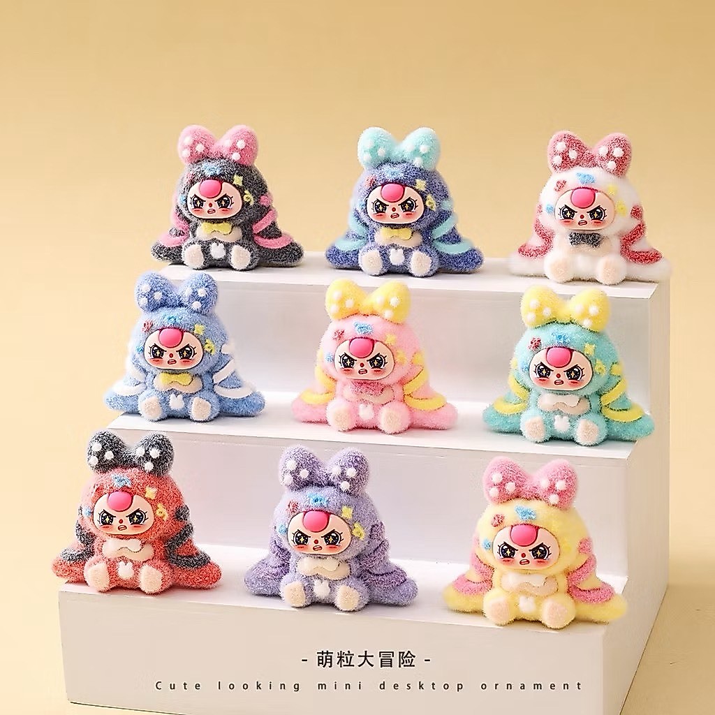 ⭐️พร้อมส่งในไทย⭐️น้องกระต่ายหูลากพื้น ขนกำมะหยี่🌈แบบสุ่มสี 🌈ราคาต่อตัว