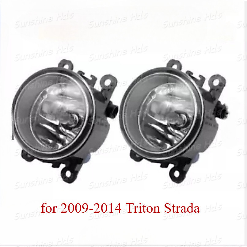 H11 ไฟตัดหมอก LED ไฟตัดหมอกสําหรับ 2009-2014 Triton Strada