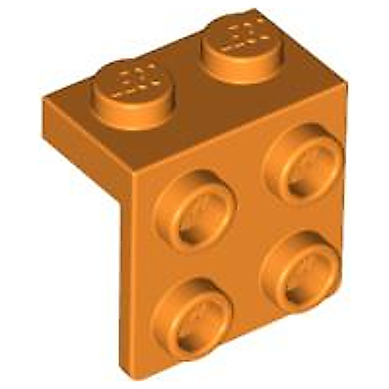 Brick2cube Part - Bracket 1 x 2 - 2 x 2 - 44728