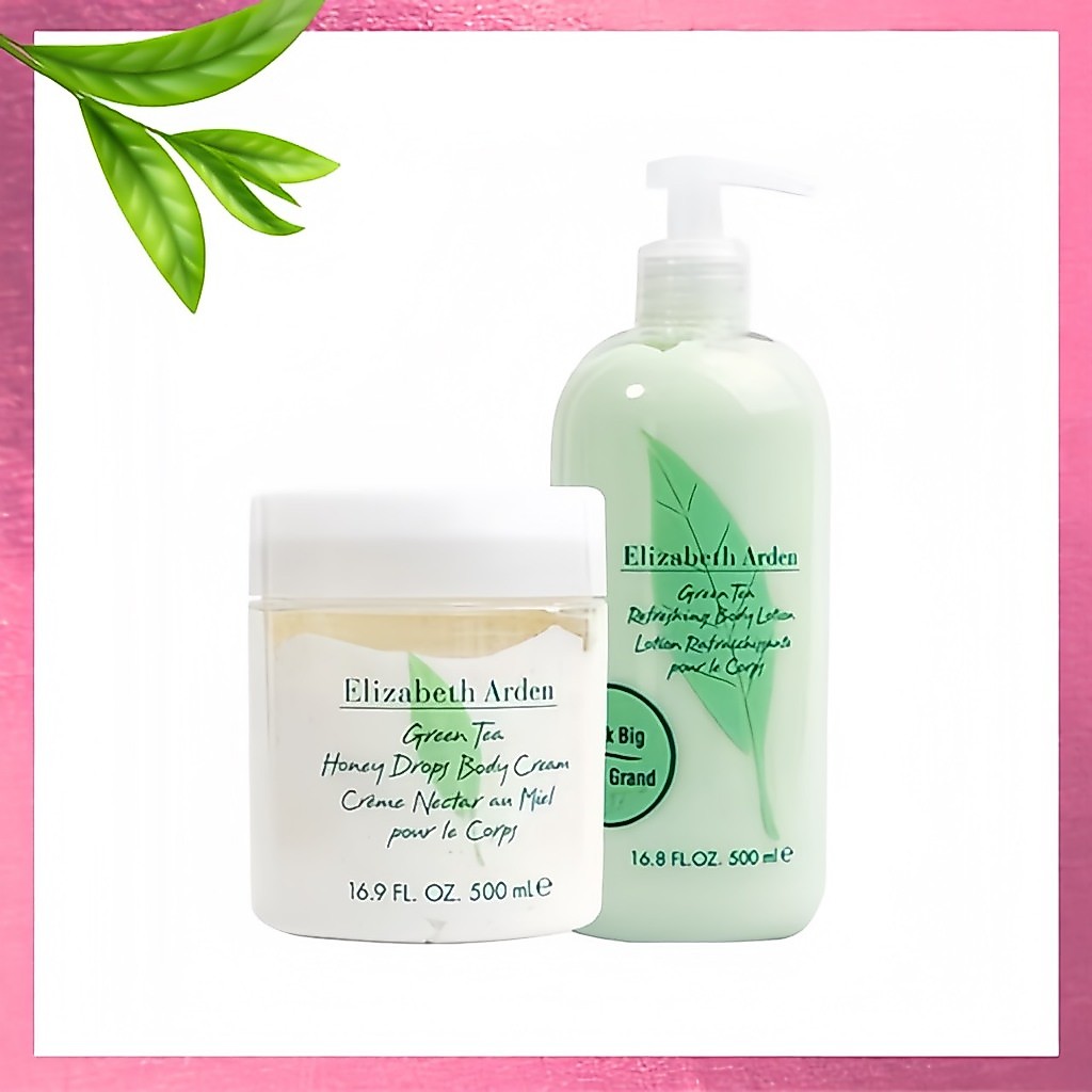 อลิซาเบด Arden Green Tea Honey Drops Body Cream / Body Lotion 500ml ทำไห้ผิวเรียบเนียน