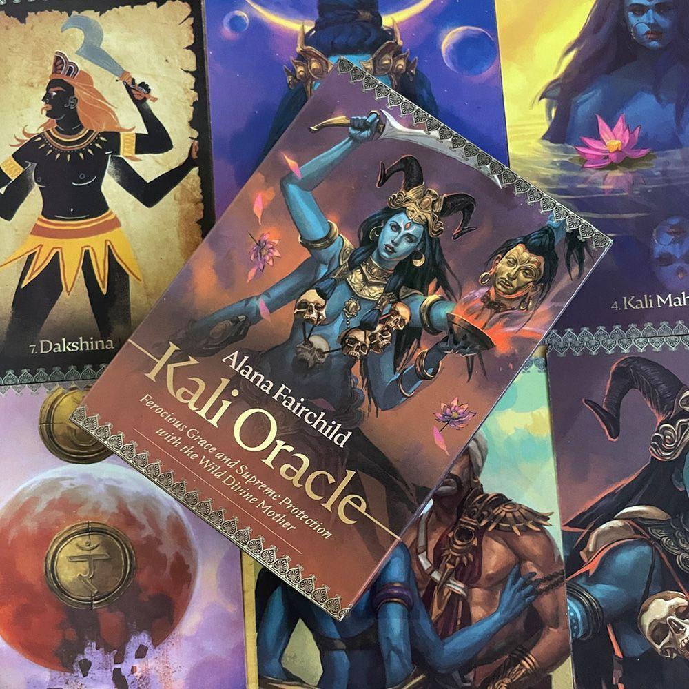 Kali Oracle Kali Oracle Katarot การ์ดเกมกระดาน 44 ชิ้น 10.5 * 7 ซม.ผลิตภัณฑ์คุณภาพสูง