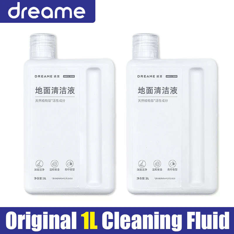 Original Dreame น้ํายาทําความสะอาด 1L สําหรับ  /S30Pro Ultra/X30 Ultra/X40 Ultra Complete ทําความสะอ