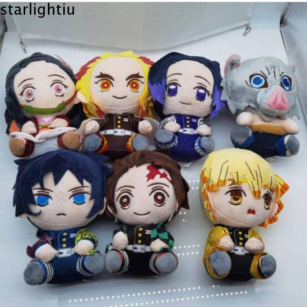 เท่านั้นญี่ปุ่นอะนิเมะตุ๊กตาของเล่น, 20 ซม.Iguro Obanai Demon Slayer ตุ๊กตาตุ๊กตา, Agatsuma Zenitsu 