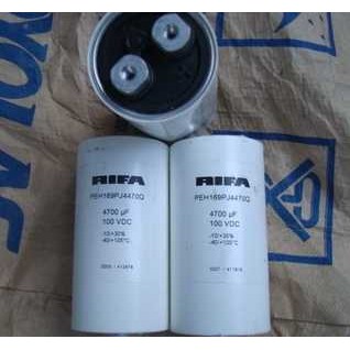 ถอดชิ้นส่วนสวีเดน Force RIFA PEH169 Series 100V4700UF สกรูประเภท Fever Filter Capacitor