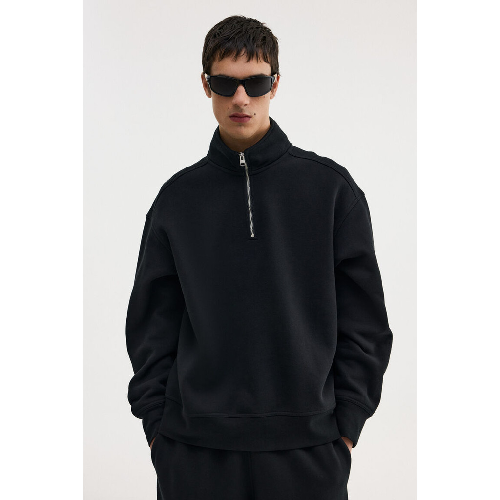 H&M(เอชแอนด์เอ็ม) เสื้อซับในแบบหลวมที่มีซิปเปิดปิดด้านบน ผู้ชาย 1245648_4