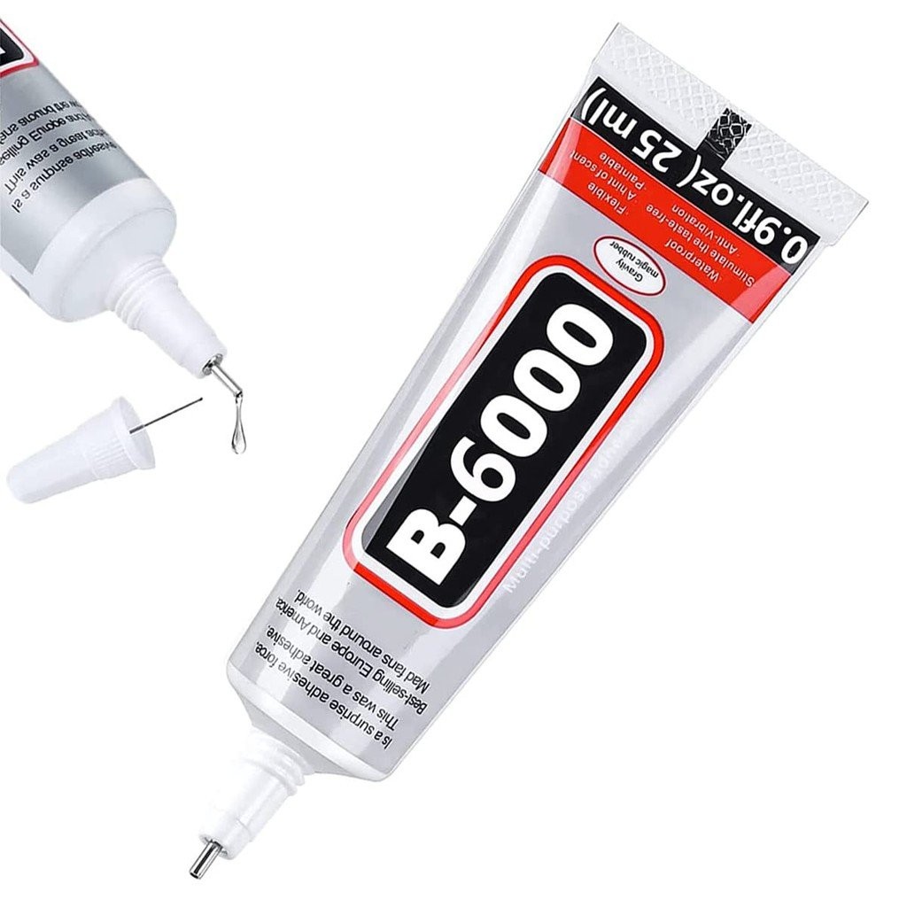 B6000 Jewelry Glue - Rhinestone ใส, Inlay & Pendant Glue - กาวงานฝีมือ 25g พร้อมเคล็ดลับความแม่นยํา 