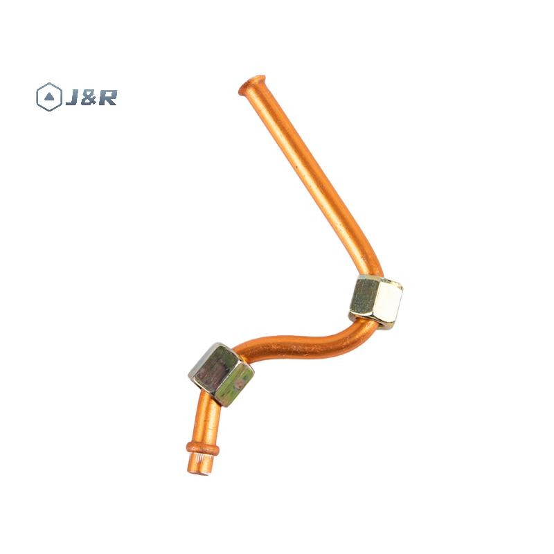 J&R 9mm Thread Aluminium Airpressor Exhaust Tube Replacement Tone Parts ใหม่