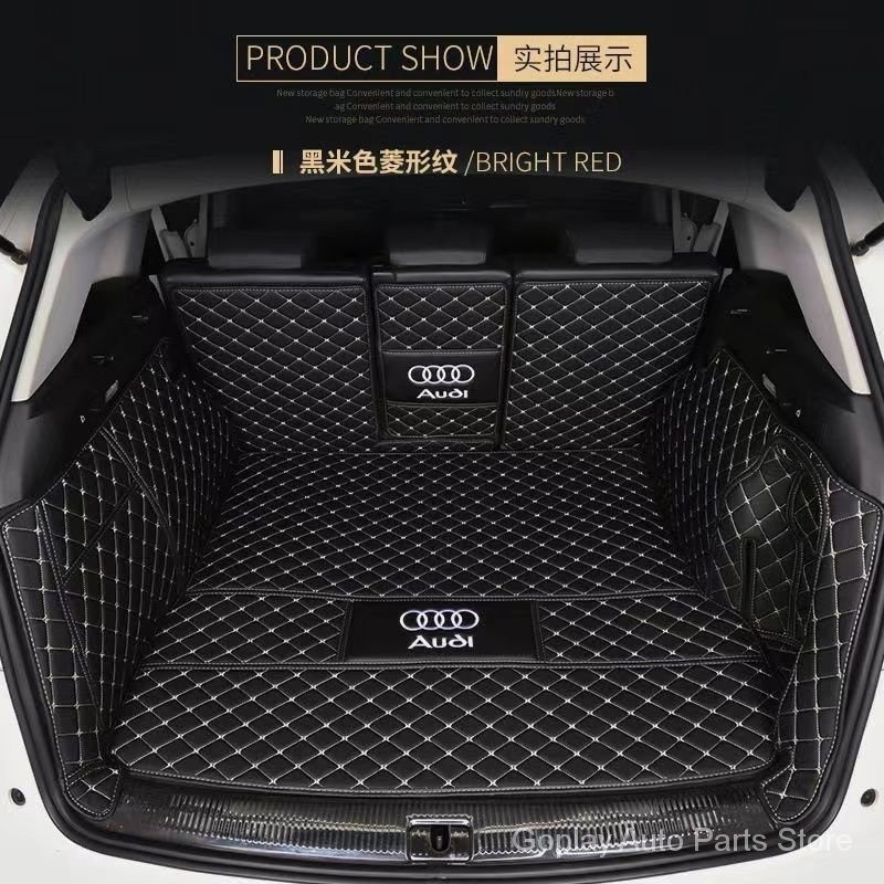 Audi a3 a4 a5 a6 a7 a8 e-tron พรมปูพื้นรถยนต์ กันน้ํา สําหรับ