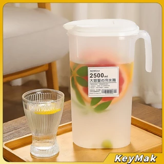 KeyMak เหยือกน้ำสไตล์ญี่ปุ่น จุปริมาณได้เยอะ 1800ml/2500ml เนื้อหนาทนทาน ขวดน้ําขนาดใหญ่ Cold kettle