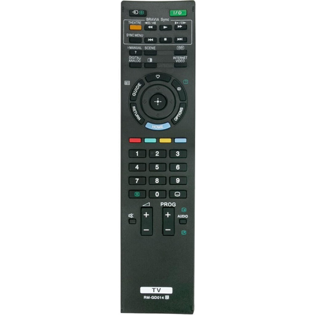 RM-GD014 เปลี่ยนรีโมทคอนโทรลเข้ากันได้กับ Sony Bravia TV KDL-32EX710 KDL-40EX710 KDL-46EX710 KDL-55E