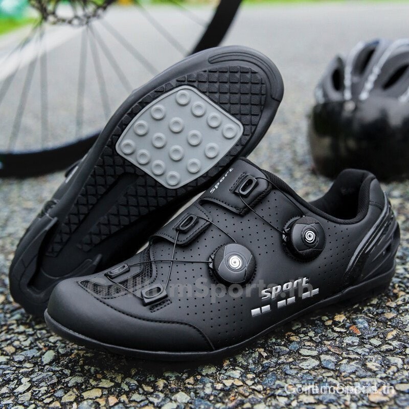 รองเท้าปั่นจักรยานสำหรับทุกเพศ แบบผูกเชือก DPCG SMGE