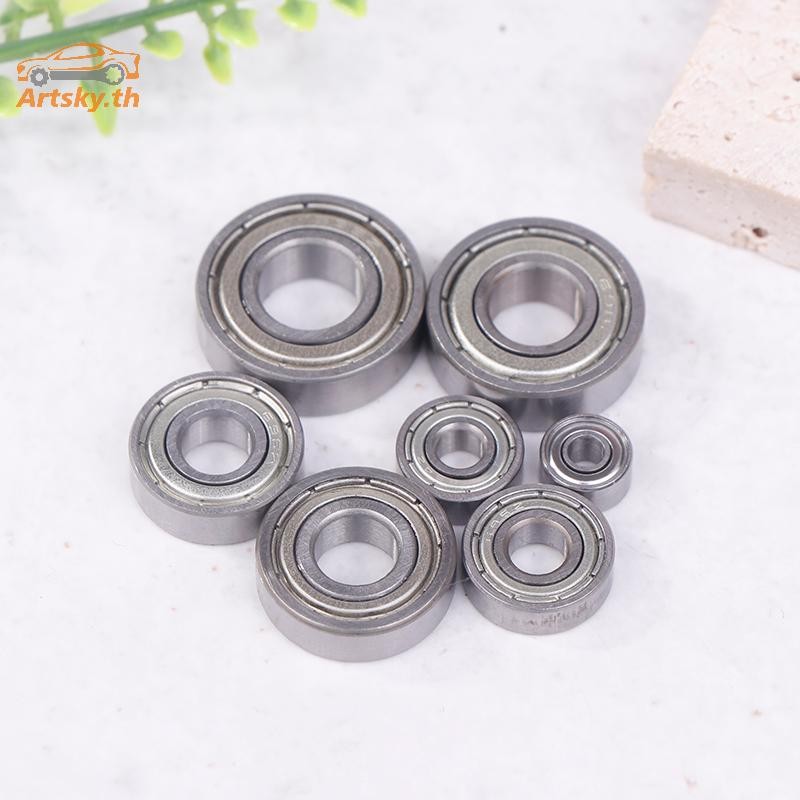 ARS 10 ชิ้นสเก็ตบอร์ดแบริ่ง Miniature Deep Groove Ball Bearings 693 694 695 696 697 698 699 ZZ สําหร