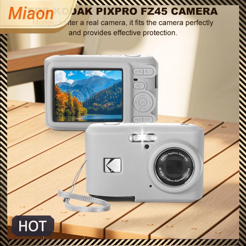 สําหรับ KODAK PIXPRO FZ45 ฝาครอบกล้องดิจิตอลป้องกันรอยขีดข่วนซิลิโคนป้องกันกรณี