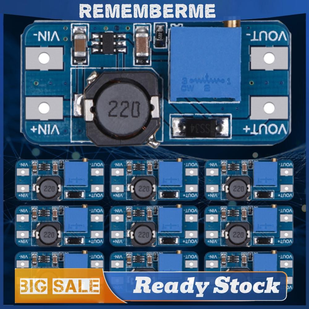 10 ชิ้น 2A DC-DC Step Up Power Apply Booster โมดูลสําหรับ