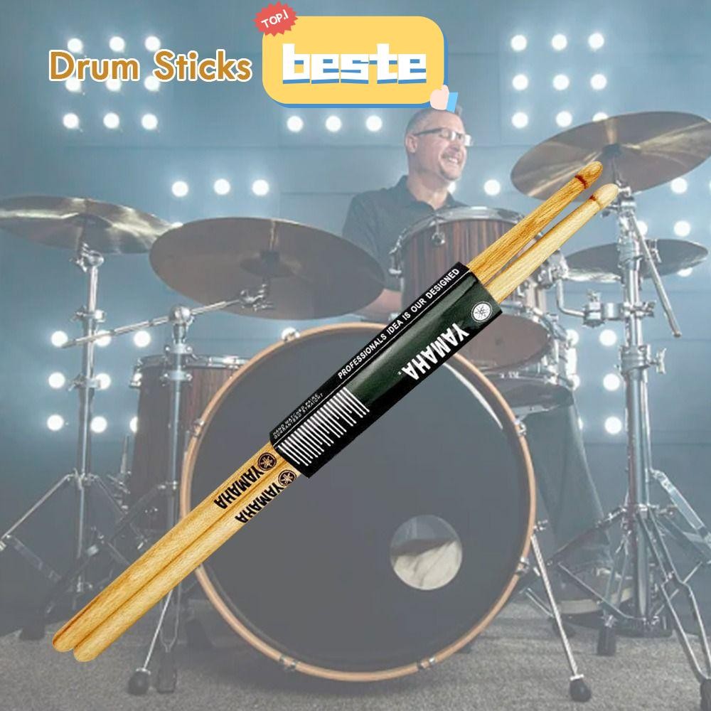 BESTE 2 ชิ้น Drumstick, น้ําหนักเบา 5A/7A ไม้เคล็ดลับกลอง Sticks, Oaks Drumsticks Maple ไม้กลองกลองช