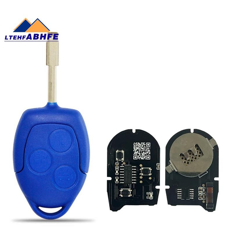 [ขายร้อน L]6C1T15K601AG สําหรับ Transit 2006-2013 Remote Car Key 433MHz 4D63 6CIT15K601 ภายในกระดานส