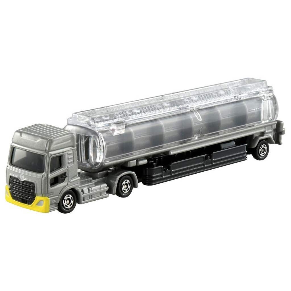 Takara Tomy Tomica Long Type Tomica No.136 UD Trucks Quon Tank Lorry Mini Car Toy for Ages 3 and Up