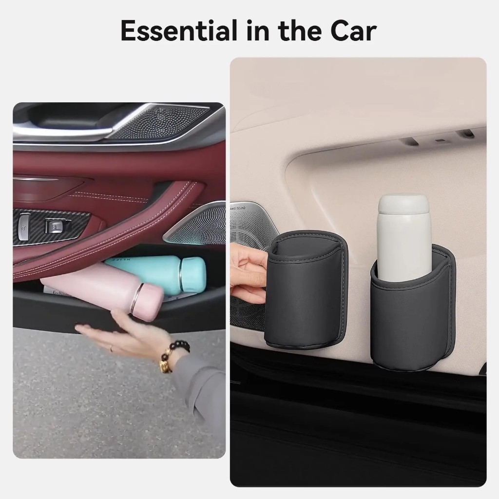 BMW F10F30E36E46E90X1X2X3X4X5X6X7iX2 iX3i4i5i7 ที่วางแก้วประตูรถยนต์ กล่อง ออกแบบคลิปด้านหลัง อุปกรณ์ตกแต่งภายในรถยนต์ - รูปที่ 5