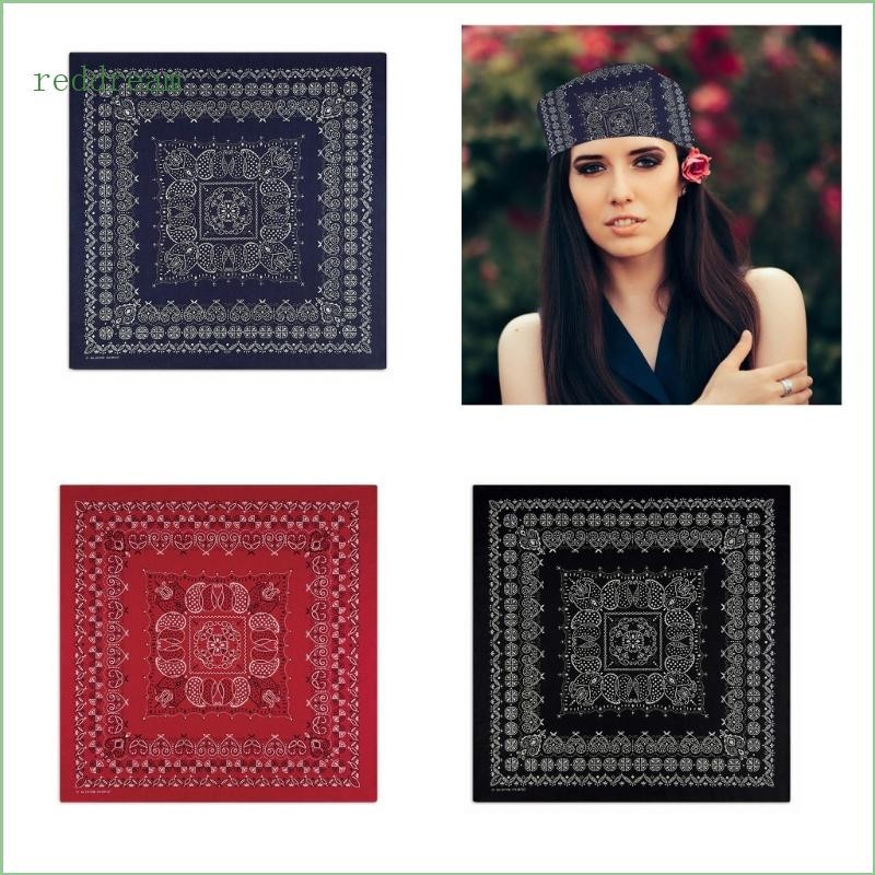 REDD Unisex Bandana Square Head Scarf Performances Stage Square Head Scarf