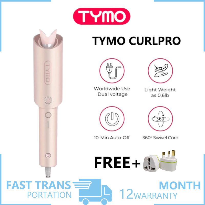 TYMO CURLPRO ไอออนลบแบบมีสายแบบใช้มือถือ 32 มม. เตารีดดัดผมอัตโนมัติ