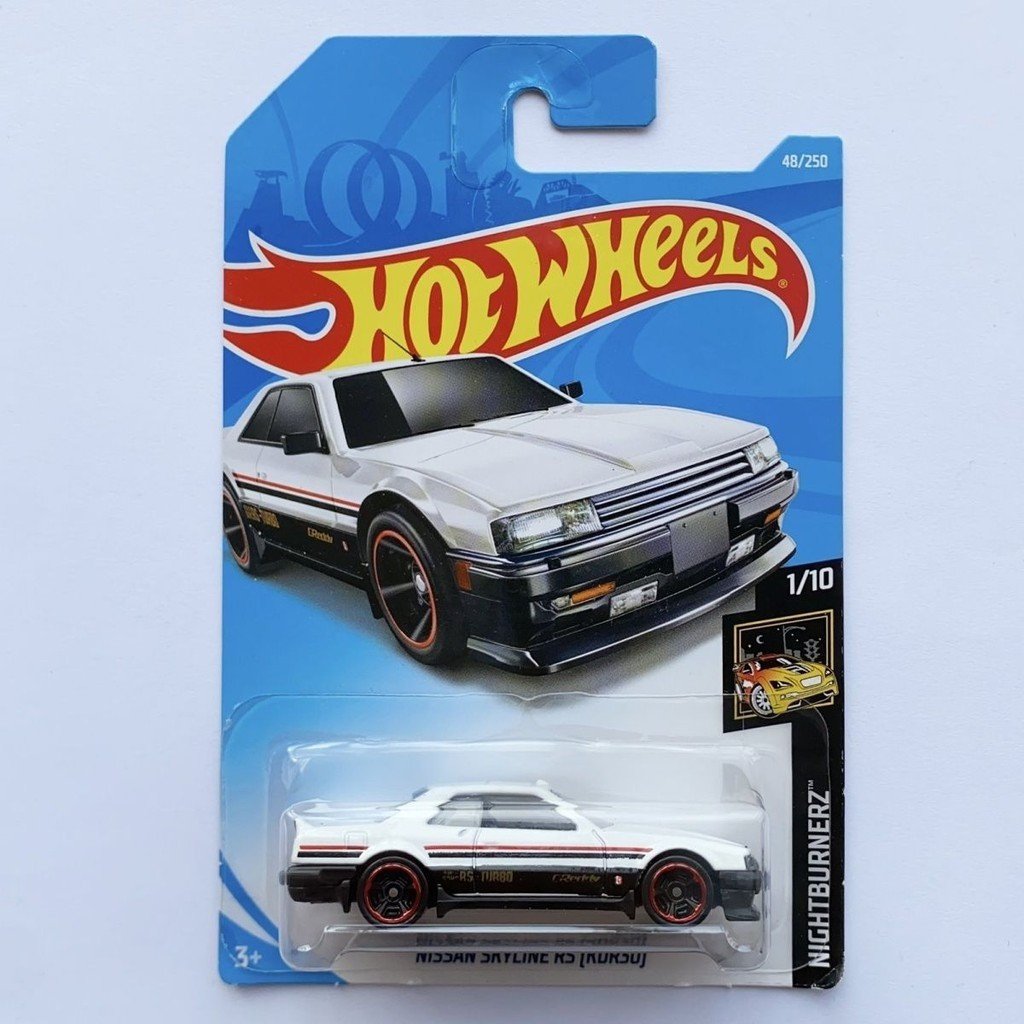 Hotwheels Hotwheels 1982 Nissan Skyline GT-R R30 Nissan Sports Car สีขาว