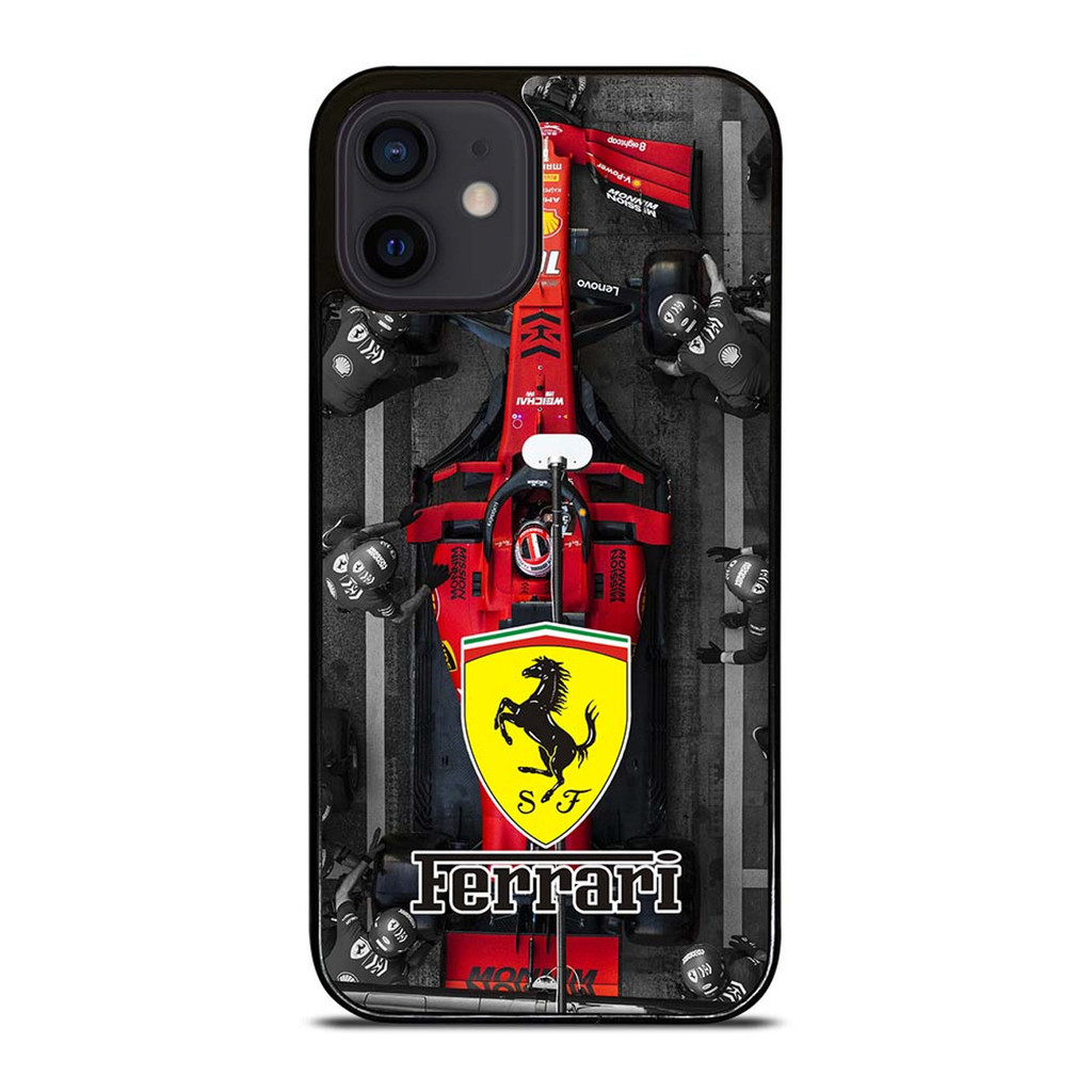 Ferr.arr.i Car F1 Logo Protection Sleeve Case IPhone 16 15 Pro MAX Plus XR XS 2