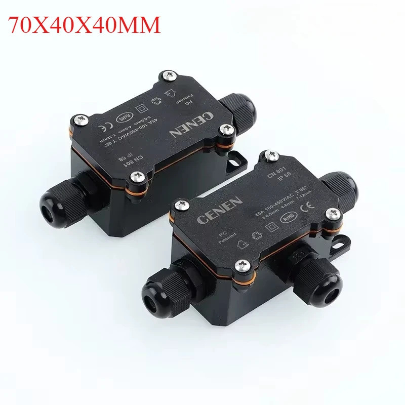 IP68 waterproof junction box, LED outdoor junction box, electrical box, able to soak in water