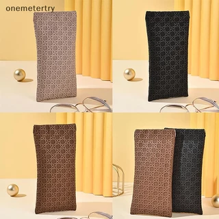 Onem 1 ชิ้น กระเป๋าใส่แว่นตากันแด้งานPU กันน้ํา ขนาดพกพาสำหรับแว่นตา