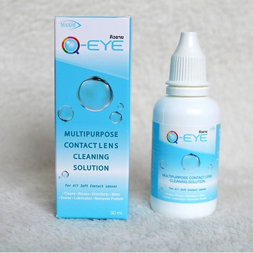 น้ำยาคอแทคเลนส์คิวอาย / GSK SHOP กิ๊ฟช้อบถูกใจ สนใจกดสั่งซื้อเลย