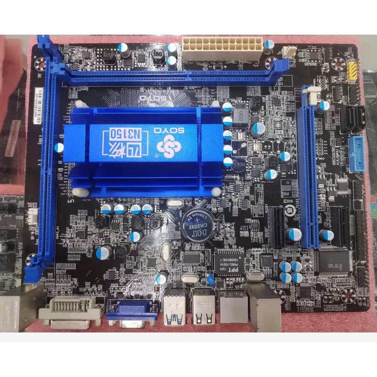 Meijie SY-N3150 cpu Quad-Core แบบบูรณาการกว่า J1900 SATA3 การ์ดเครือข่าย Gigabit เงียบ Office Prince
