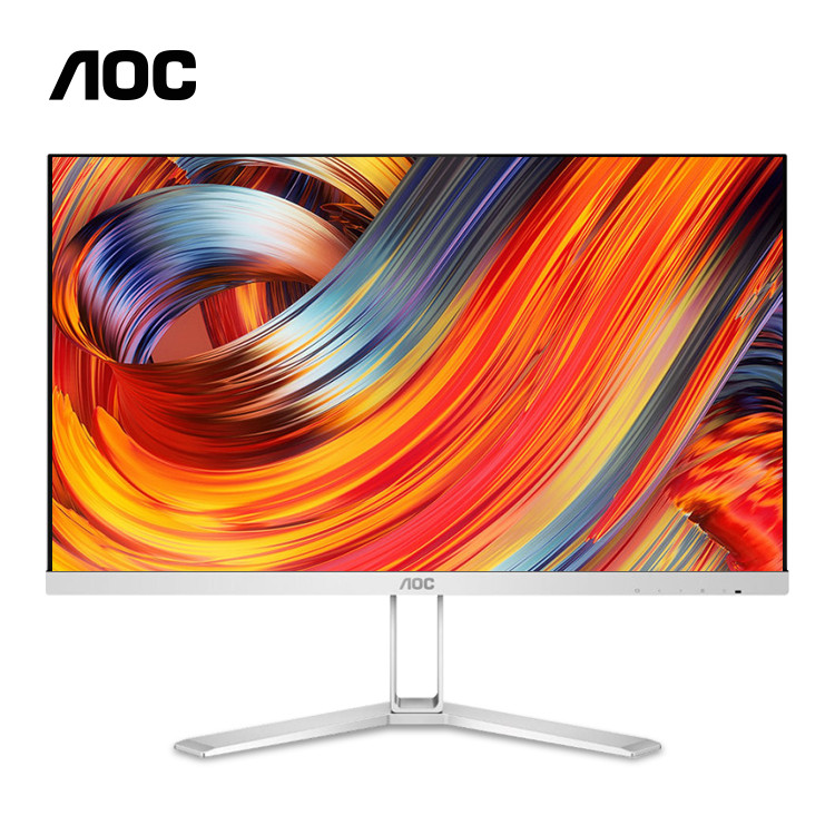 AOC27 นิ้ว AH-IPS จอแสดงผล 27N1H Frameless LCD คอมพิวเตอร์เดสก์ท็อป HDMI ภายนอกเต็มหน้าจอ 24