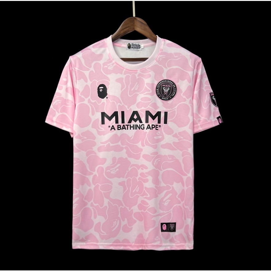 เสื้อทีม Miami&BAPE 23-24 ไซส์ XS-3XL