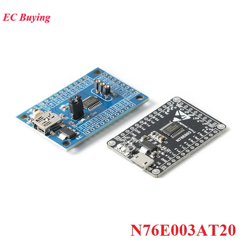 N76E003AT20 N76E003 Microcontroller Developer Board 51 C51 โมดูลขยาย 8051 Core System Board ชิปเดี่ย