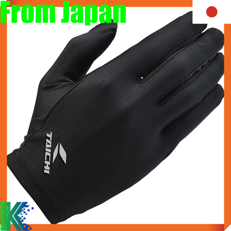 RS TAICHI Motorcycle Inner Gloves - Spring/Summer, Moisture Wicking, Mesh, Cooling Touch, Stretch, C