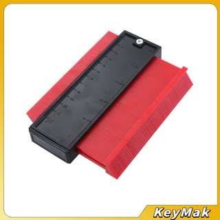 KeyMak เกจคัดลอกชิ้นงาน ไม้ลอกแบบ เข้ามุมชิ้นงาน Contour Profile Gauge