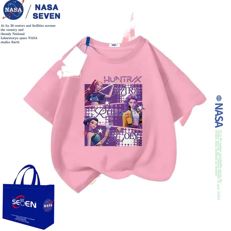 เสื้อ Kpop Demon Hunters ขนาด 100-170 CM พร้อมจัดส่งภายใน 24 ชั่วโมง