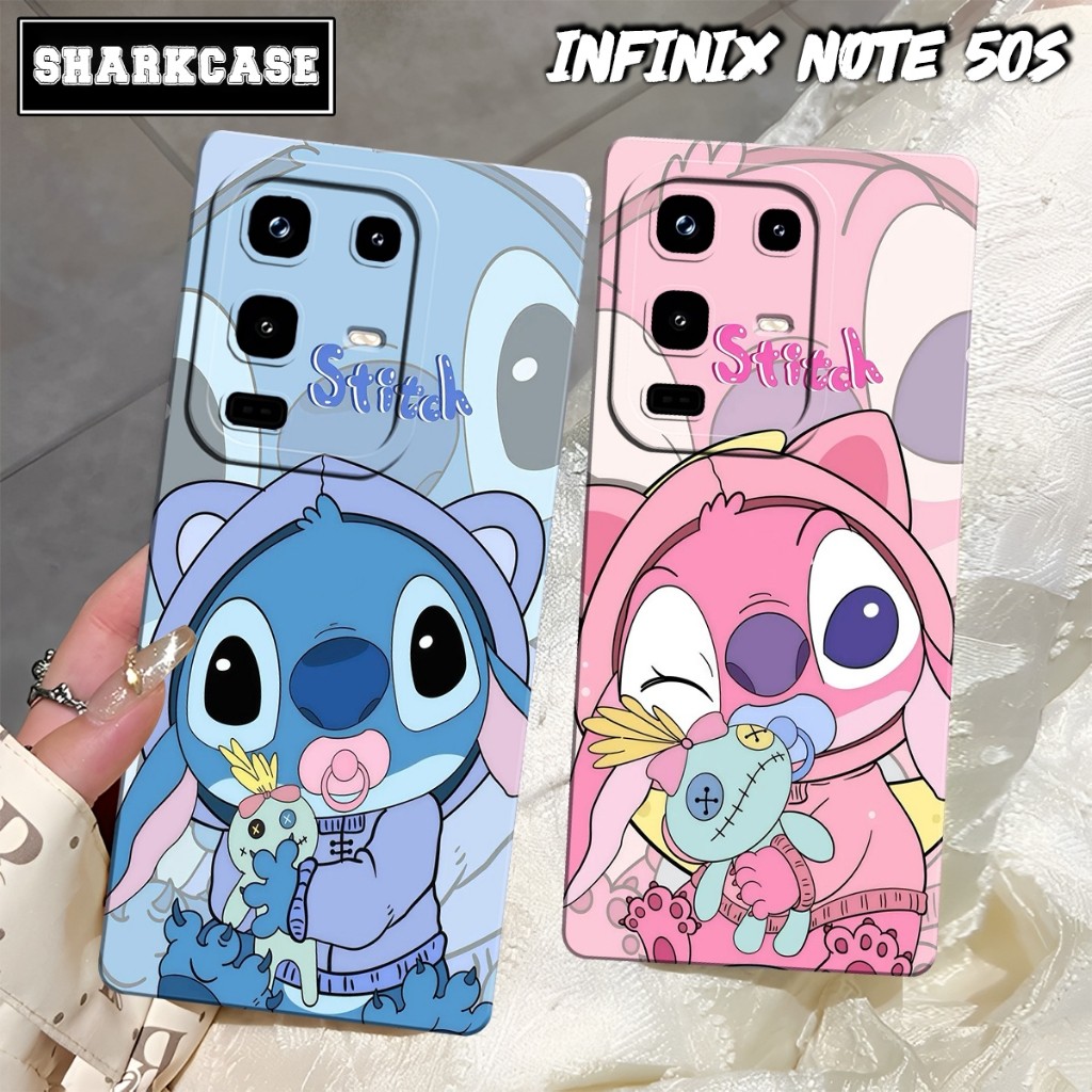 Softcase HP INFINIX NOTE 50s / NOTE 50X / NOTE 50 / NOTE 50 PRO / NOTE 50 PRO PLUS หมอน Sticth สุดน่