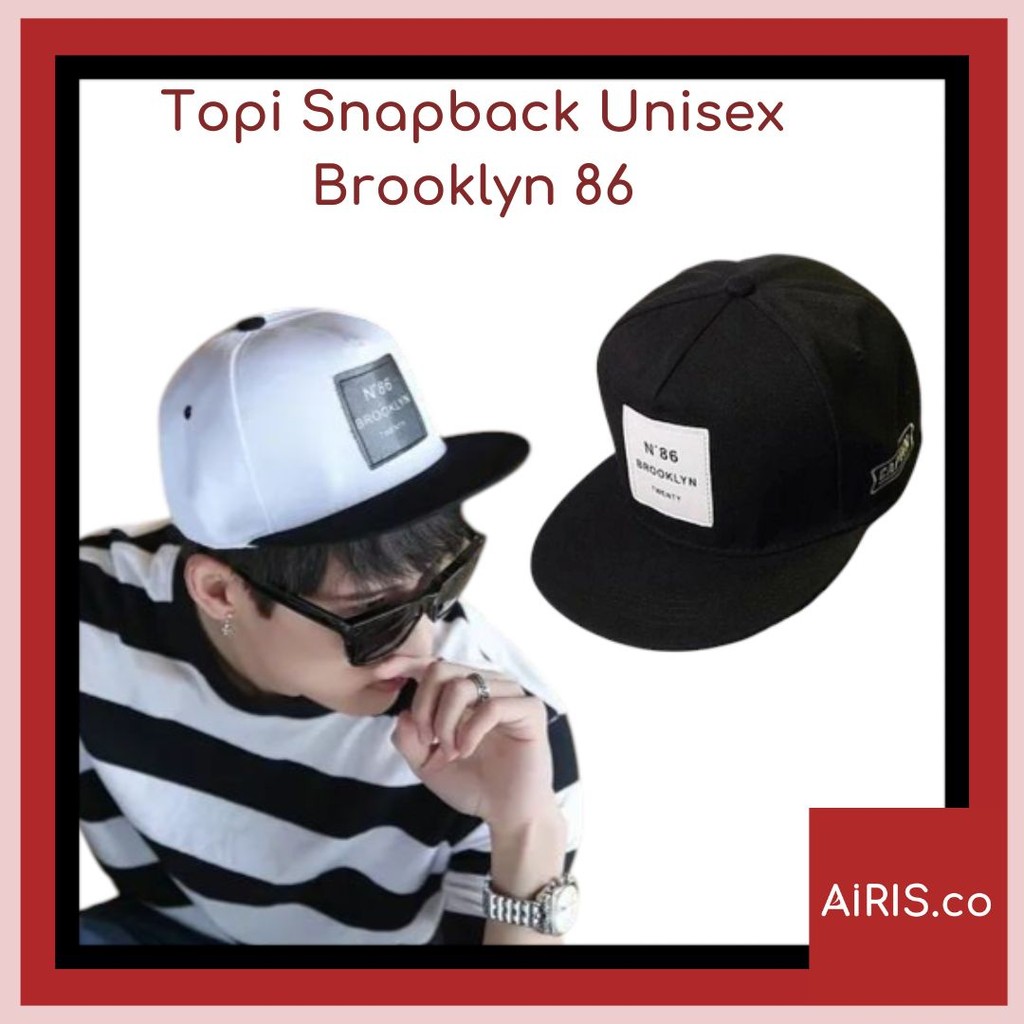 อินเทรนด์ Unisex Snapback หมวก Brooklyn 86/Up to the Same Day Instant Wear*/นําเข้าหมวก Snapback คุณ