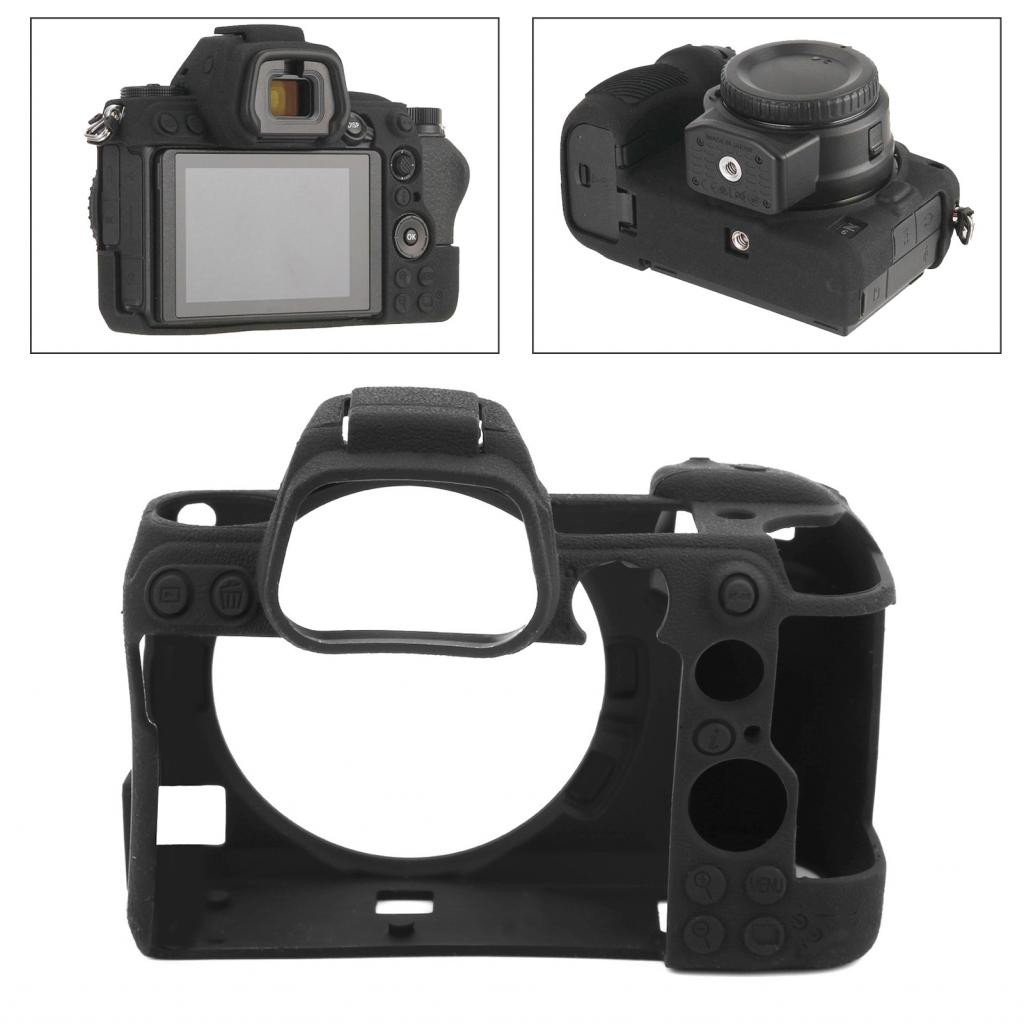 Andoer-th Soft Silicone Pretective Shell Case สำหรับ Nikon Z6ii Z7II Mirrorless Protection