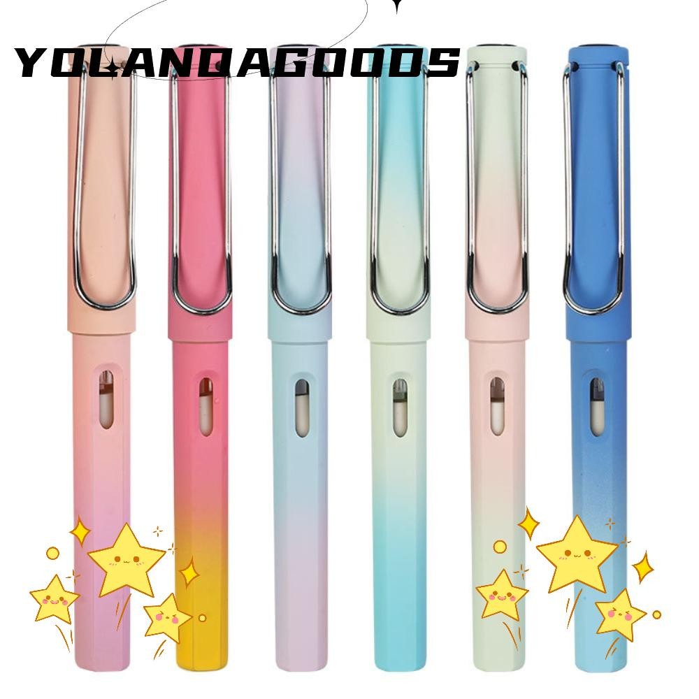 YOLA Eternal Pencil, Plastic Multicolor Infinity Magic Forever Pencil, โดยไม่ต้องเหลาสํานักงาน 5.5 นิ้ว