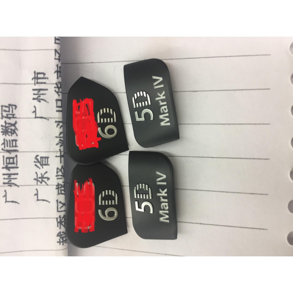 เหมาะสําหรับ Canon 6D ป้ายชื่อ 6D 70D 5D4 800D 60D 6D2LOGO สติกเกอร์โลโก้เชลล์ด้านหน้า