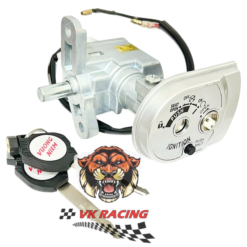 Yamaha janus crown ชุดล็อคหน้าและหลัง