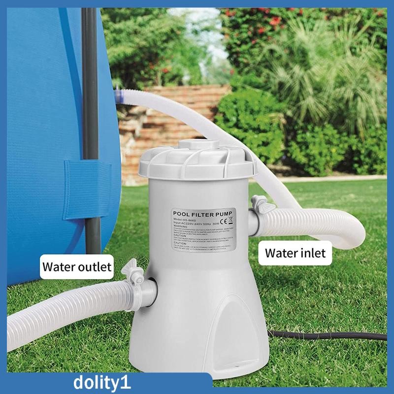 530 GPH เหนือปั๊มกรองสระว่ายน้ํา EU 220V ปลั๊กเครื่องมือทําความสะอาด