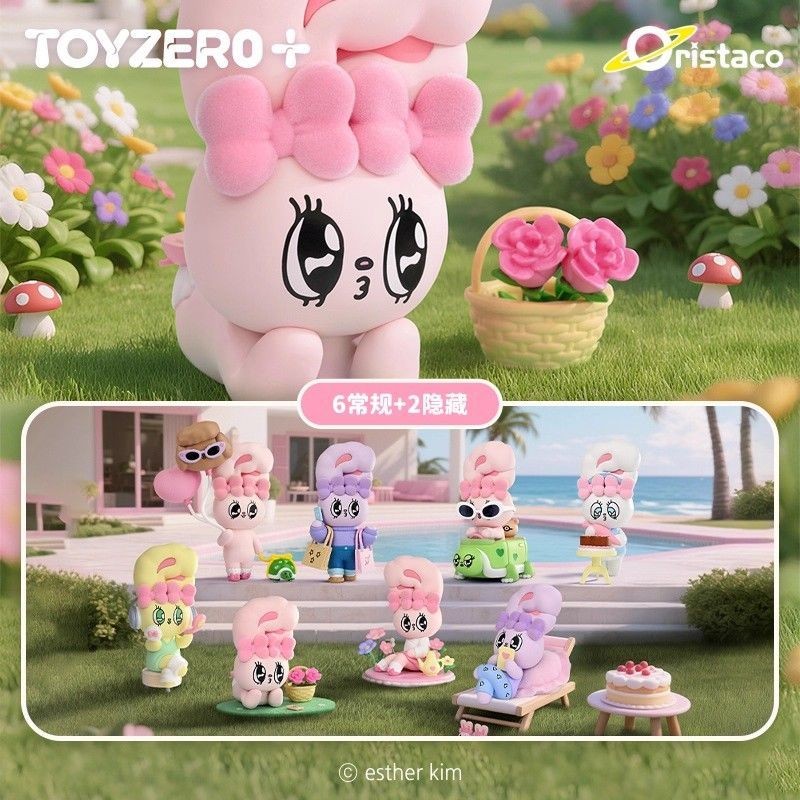 TOYZERO TOYZERO Bunny Holiday Time Series Mystery กล่องอุปกรณ์ต่อพ่วงตุ๊กตาอินเทรนด์เล่นรูปเครื่องปร
