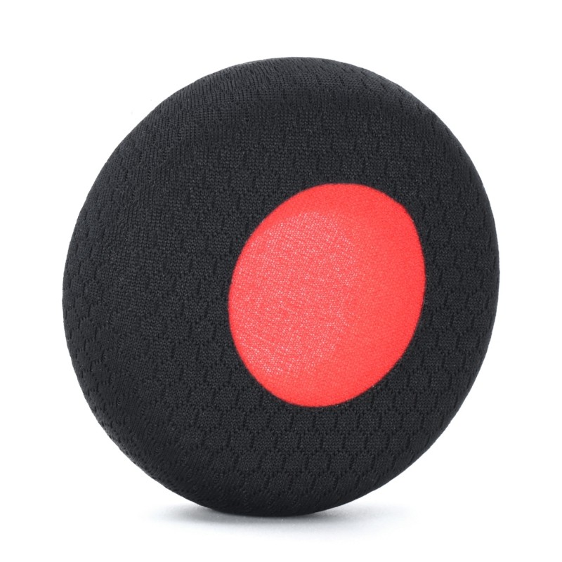 ละมุน ชุดหูฟังสําหรับเล่นเกมที่สะดวกสบายแผ่นรองหูฟังระบายอากาศฟุตบอลสุทธิผ้าทําความสะอาดง่ายเปลี่ยนไ