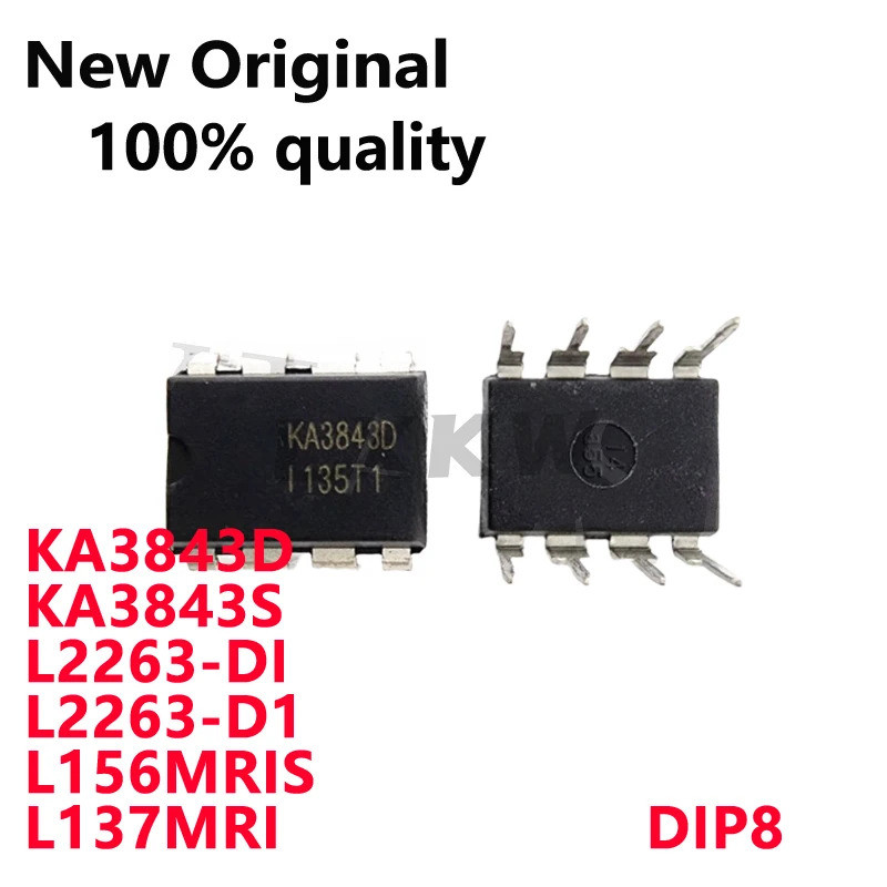 10/PCS ใหม่ Original KA3843D KA3843S L2263-DI L2263-D1 L156MRIS L137MRI DIP8 ในสต็อก