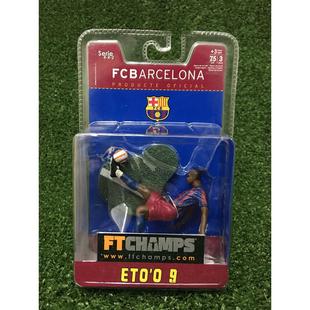 ชุดบอล Barcelona FT CHAMPS เบอร์ ฟิกเกอร์โมเดล 9 ชิ้น ของขวัญ Atoo