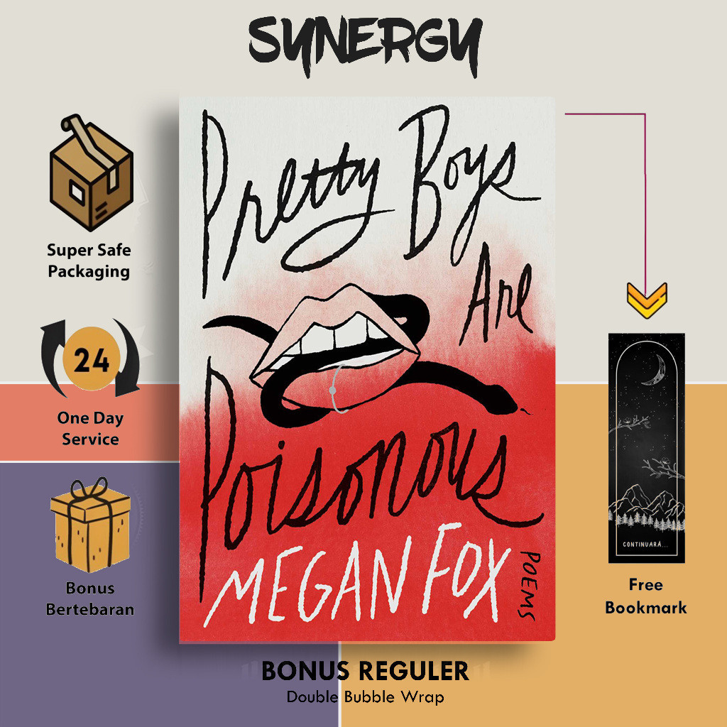 Pretty Boys Are Poisonous: Poems โดย Megan Fox (เวอร์ชันภาษาอังกฤษ)