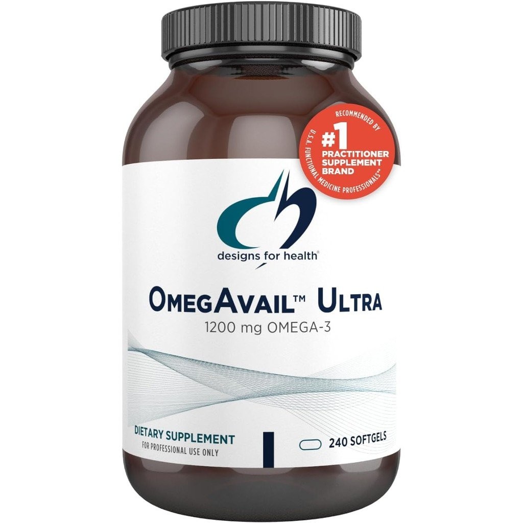 การออกแบบเพื่อสุขภาพ 热销gAvail Ultra TG Fish Oil 1200mg - Triglyceride Form 热销ga 3 Fish Oil with DHA/