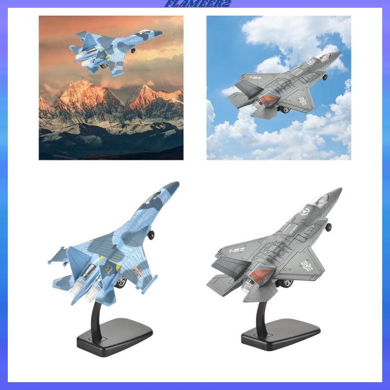 [Flameer2] 1/100 รัสเซีย SU35 Fighter Model เครื่องบินรุ่นตกแต่งโต๊ะเครื่องบินรุ่น